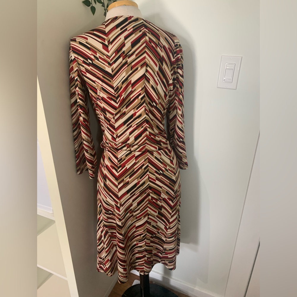Chevron Patterned Dress M - Picture 3 of 7